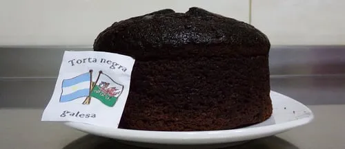 Torta negra Galesa