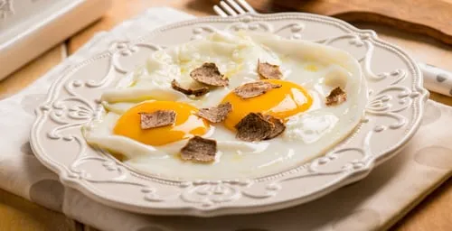 Eggs with White Truffles (Uova al tartufo)