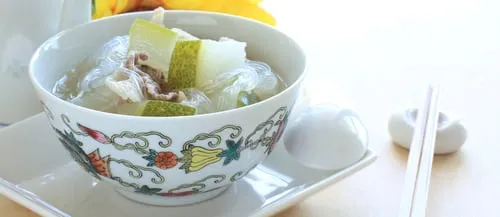 Winter melon soup (Dong gua tang)