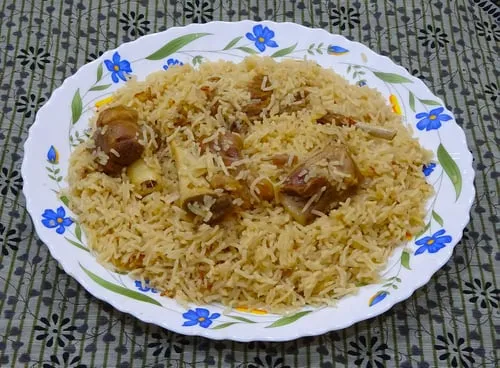 Yakhni pulao