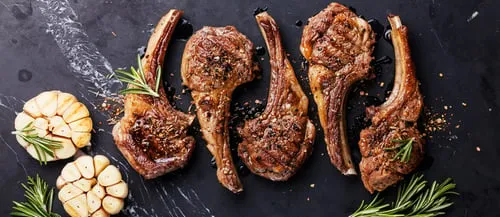 Cordero asado