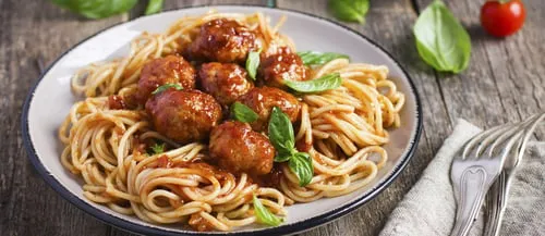 Spaghetti and Meatballs