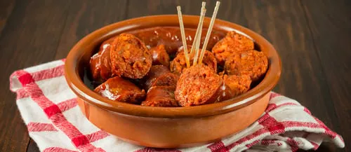 Chorizo a la sidra
